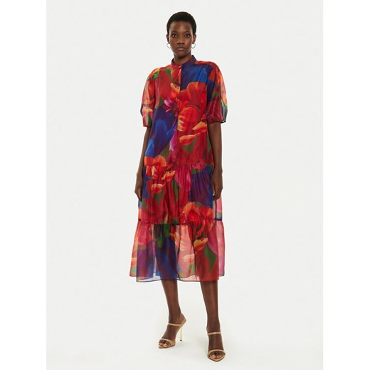 Ted Baker Sukienka koszulowa Miru 275588 Kolorowy Loose Fit ze sklepu MODIVO w kategorii Sukienki - zdjęcie 182599029