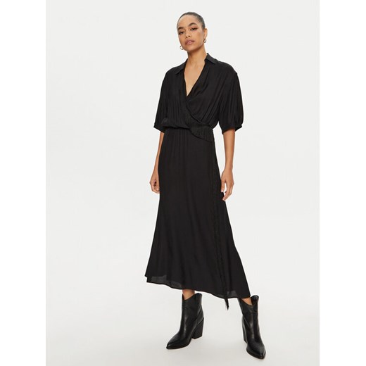 PINKO Sukienka letnia 103561 A1WV Czarny Regular Fit ze sklepu MODIVO w kategorii Sukienki - zdjęcie 182599037