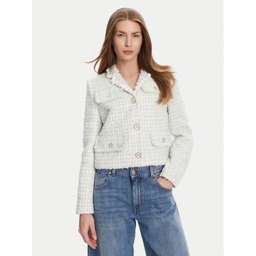KARL LAGERFELD Marynarka A2W14024 Błękitny Regular Fit ze sklepu MODIVO w kategorii Marynarki damskie - zdjęcie 182599127