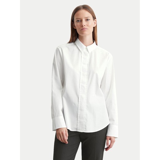 Marc O'Polo Koszula 408 0901 42453 Biały Regular Fit ze sklepu MODIVO w kategorii Koszule damskie - zdjęcie 182599157