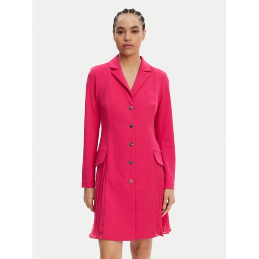 DKNY Sukienka koktajlowa DD4K1D67 Różowy Regular Fit ze sklepu MODIVO w kategorii Sukienki - zdjęcie 182599166
