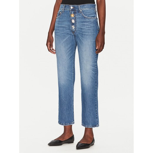 ViCOLO Jeansy DD5214 Niebieski Regular Fit ze sklepu MODIVO w kategorii Jeansy damskie - zdjęcie 182599175