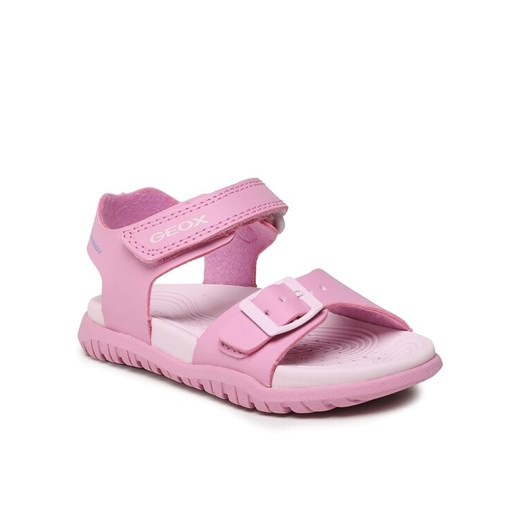 Geox Sandały J Sandal Fusbetto Gi J35HQA000BCC8052 M Różowy ze sklepu MODIVO w kategorii Sandały dziecięce - zdjęcie 182599299