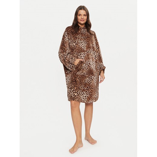 Hunkemöller Bluza 204187 Brązowy Relaxed Fit ze sklepu MODIVO w kategorii Bluzy damskie - zdjęcie 182599325