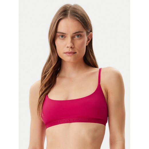 Tommy Hilfiger Góra od bikini UW0UW05803 Różowy ze sklepu MODIVO w kategorii Stroje kąpielowe - zdjęcie 182599356