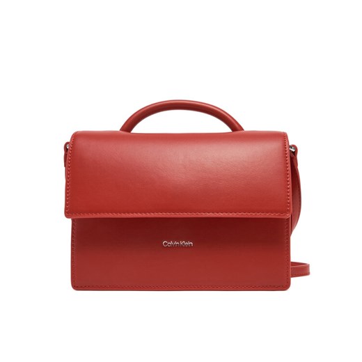 Calvin Klein Torebka Ck Linn Top Handle Crossbody K60K613162 Czerwony ze sklepu MODIVO w kategorii Torebki damskie - zdjęcie 182599388