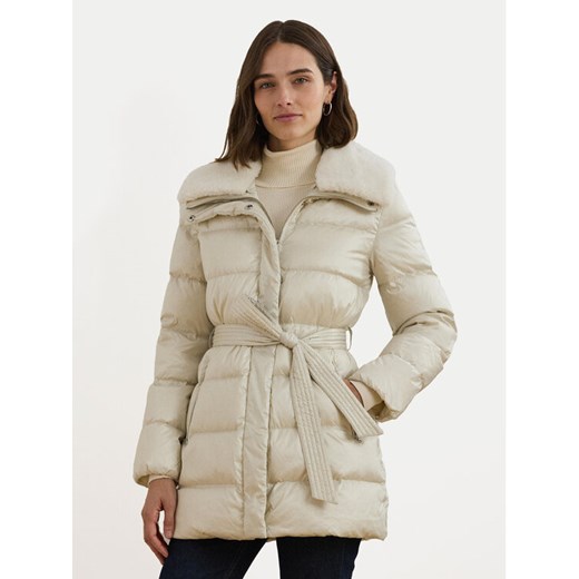 LAUREN RALPH LAUREN Kurtka puchowa 297957500002 Écru Regular Fit ze sklepu MODIVO w kategorii Kurtki damskie - zdjęcie 182599398