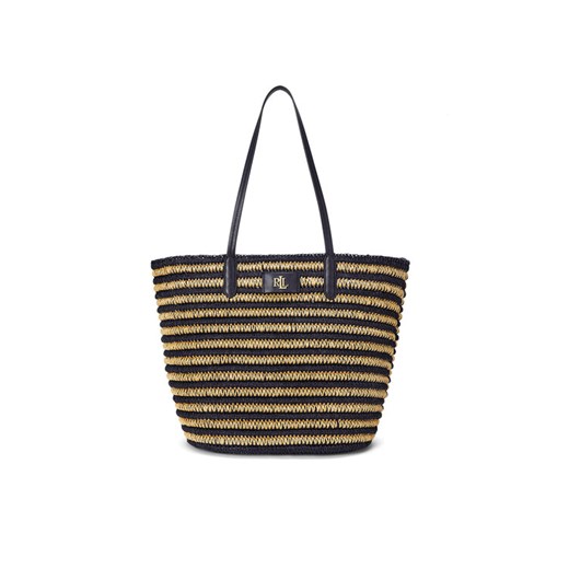 LAUREN RALPH LAUREN Torebka Brie Striped Straw Large Tote Bag 431959019002 OS MODIVO