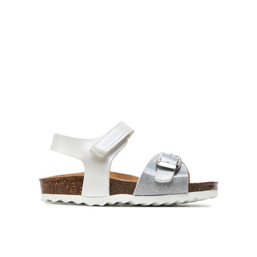 Geox Sandały B Sandal Chalki Girl B922RA 0NFKC C0007 M Biały ze sklepu MODIVO w kategorii Sandały dziecięce - zdjęcie 182599519