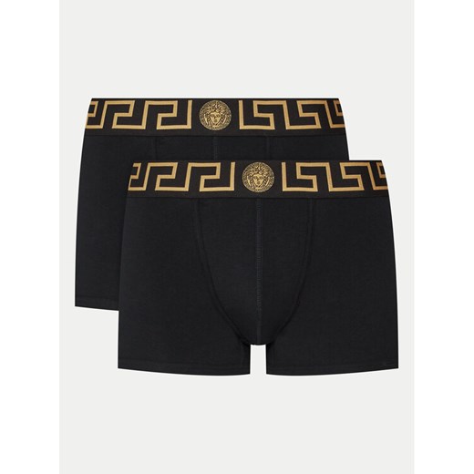Versace Komplet 2 par bokserek AU10181 1A10011 Czarny ze sklepu MODIVO w kategorii Majtki męskie - zdjęcie 182599635