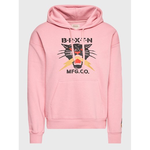 Brixton Bluza Sparks 22418 Różowy Regular Fit ze sklepu MODIVO w kategorii Bluzy damskie - zdjęcie 182599659