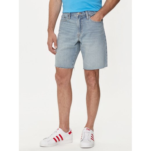 Gap Szorty jeansowe 602501-00 Niebieski Straight Fit ze sklepu MODIVO w kategorii Spodenki męskie - zdjęcie 182599669