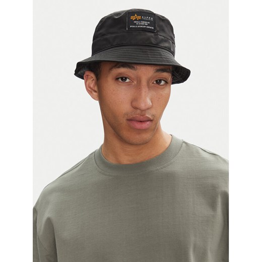 Alpha Industries Kapelusz Crew Bucket 116912 Czarny ze sklepu MODIVO w kategorii Kapelusze męskie - zdjęcie 182599858