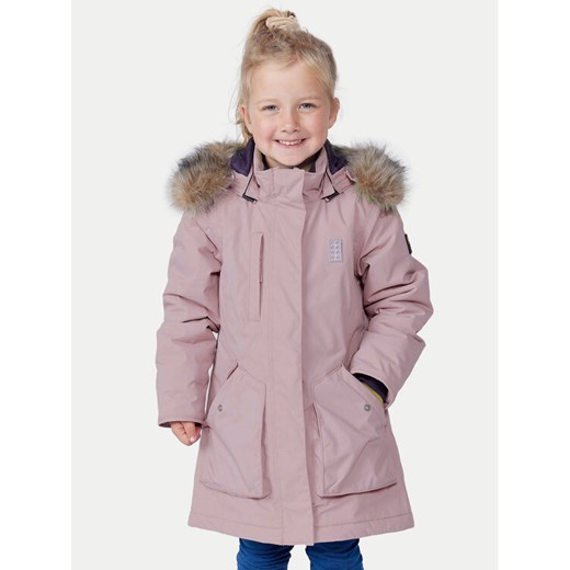 LEGO Parka 11010506 Różowy Regular Fit ze sklepu MODIVO w kategorii Kurtki dziewczęce - zdjęcie 182599869