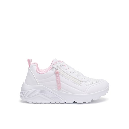 Skechers Sneakersy UNO LITE 310387L WHT Biały ze sklepu MODIVO w kategorii Buty sportowe dziecięce - zdjęcie 182599885