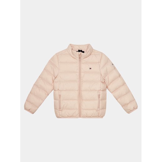 Tommy Hilfiger Kurtka przejściowa Essential KS0KS00568 D Różowy Regular Fit ze sklepu MODIVO w kategorii Kurtki dziewczęce - zdjęcie 182599928