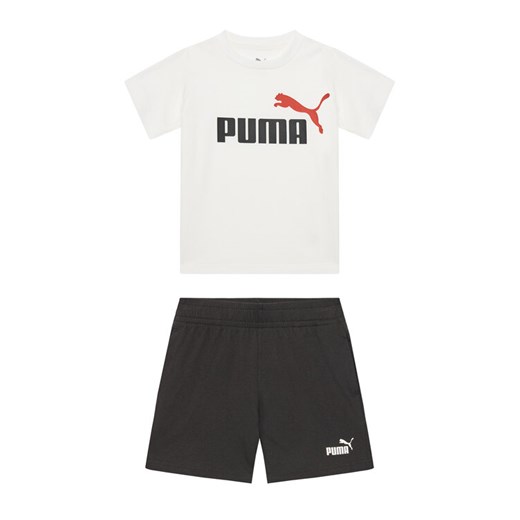 Puma Komplet t-shirt i spodenki Ess 686298 Kolorowy Regular Fit ze sklepu MODIVO w kategorii Komplety chłopięce - zdjęcie 182599979