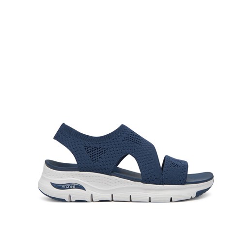 Skechers Sandały Arch Fit-Brightest Day 119458/NVY Granatowy ze sklepu MODIVO w kategorii Sandały damskie - zdjęcie 182599986