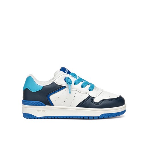 Geox Sneakersy J Washiba J45LQB 5411 C1343 M Biały ze sklepu MODIVO w kategorii Buty sportowe dziecięce - zdjęcie 182600058
