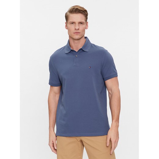 Tommy Hilfiger Polo 1985 Regular Polo MW0MW17770 Niebieski Regular Fit ze sklepu MODIVO w kategorii T-shirty męskie - zdjęcie 182600149