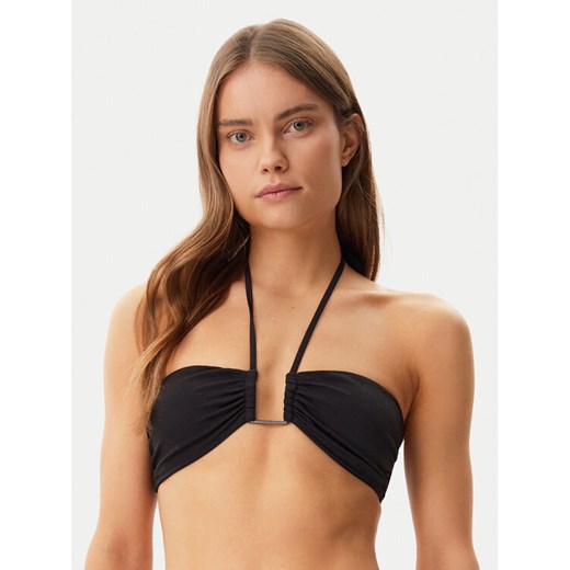 Calvin Klein Swimwear Góra od bikini KW0KW02809 Czarny ze sklepu MODIVO w kategorii Stroje kąpielowe - zdjęcie 182600238