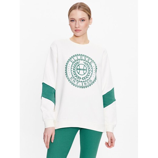Ellesse Bluza Swansea SGR17952 Biały Relaxed Fit ze sklepu MODIVO w kategorii Bluzy damskie - zdjęcie 182600307