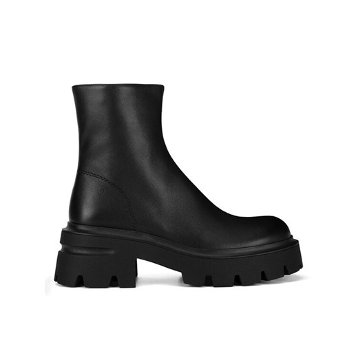 Badura Botki WFA3116-1Z Czarny ze sklepu MODIVO w kategorii Botki - zdjęcie 182600388