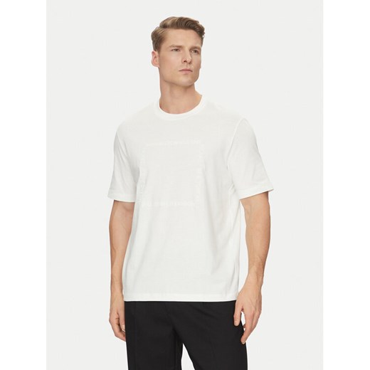 Armani Exchange T-Shirt 6DZTLN ZJ9JZ 1116 Biały Regular Fit ze sklepu MODIVO w kategorii T-shirty męskie - zdjęcie 182600419