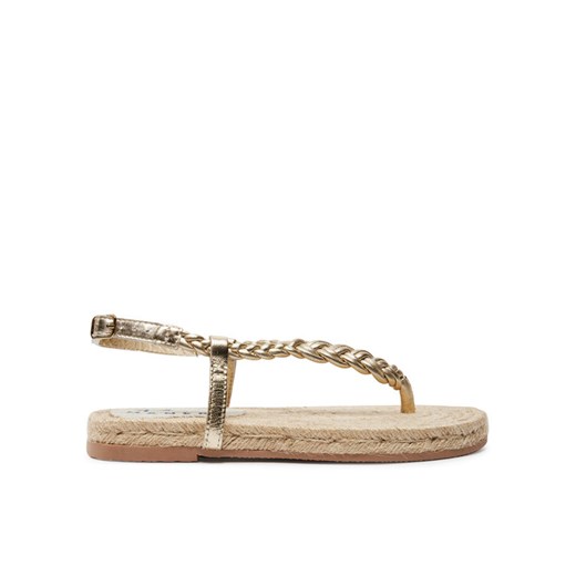 Manebi Espadryle Sandals P 8.9 Y0 Złoty ze sklepu MODIVO w kategorii Sandały damskie - zdjęcie 182600447