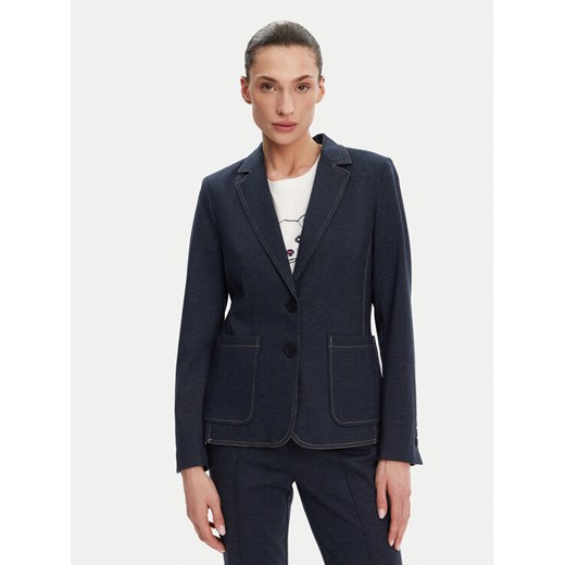 Olsen Marynarka 15001470 Granatowy Regular Fit ze sklepu MODIVO w kategorii Marynarki damskie - zdjęcie 182600469