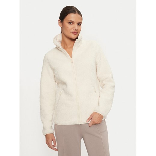 Jack Wolfskin Polar High Curl 1708732 Écru Regular Fit ze sklepu MODIVO w kategorii Bluzy damskie - zdjęcie 182600566