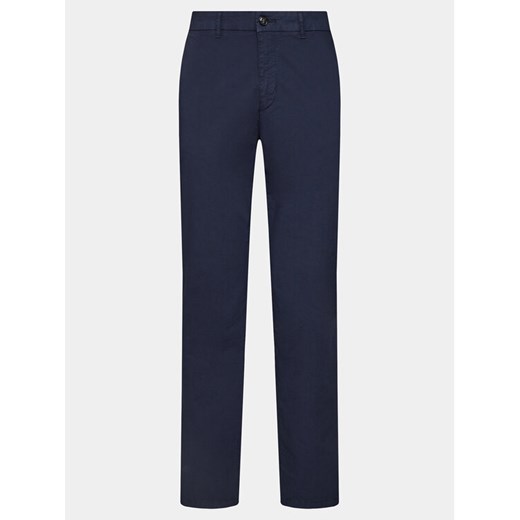 North Sails Chinosy Defender 673071 Granatowy Slim Fit ze sklepu MODIVO w kategorii Spodnie męskie - zdjęcie 182600648