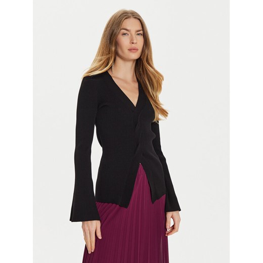 TWINSET Sweter 242TT3023 Czarny Slim Fit ze sklepu MODIVO w kategorii Swetry damskie - zdjęcie 182600656