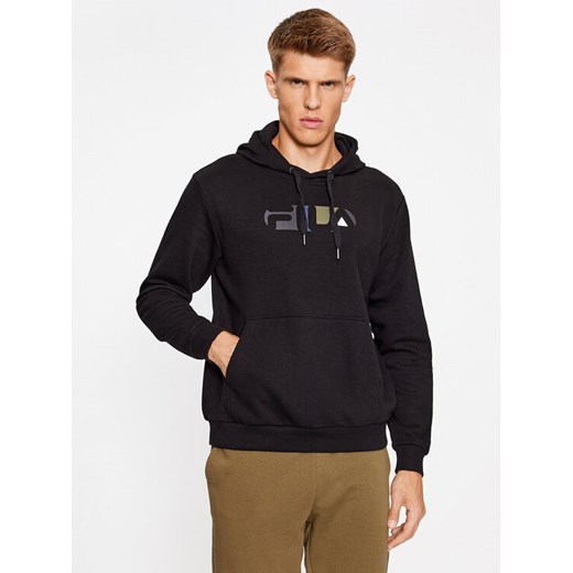 Fila Bluza FAM0511 Czarny Regular Fit ze sklepu MODIVO w kategorii Bluzy męskie - zdjęcie 182600775