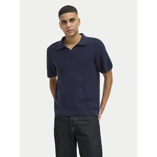 Jack&Jones Polo Ceaston 12273012 Granatowy Regular Fit ze sklepu MODIVO w kategorii T-shirty męskie - zdjęcie 182600826