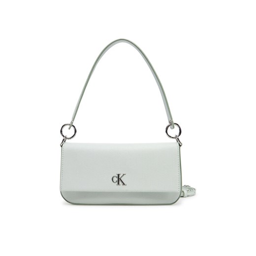 Calvin Klein Jeans Torebka Minimal Monogram Shoulder Pouch LV04K3161G Szary ze sklepu MODIVO w kategorii Torebki damskie - zdjęcie 182600828