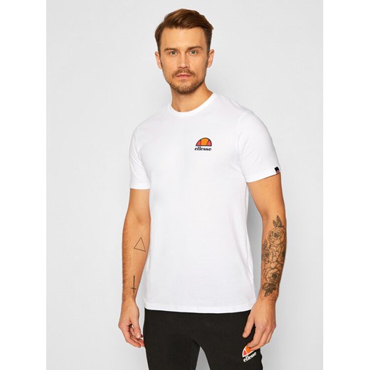 Ellesse T-Shirt Canaletto SHS04548 Biały Regular Fit ze sklepu MODIVO w kategorii T-shirty męskie - zdjęcie 182600876