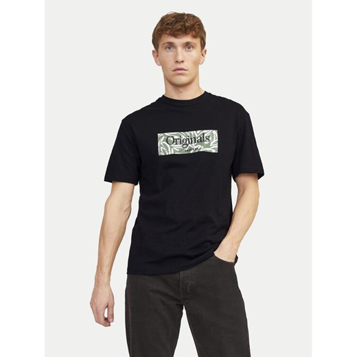 Jack&Jones T-Shirt Lafayette 12250436 Czarny Relaxed Fit ze sklepu MODIVO w kategorii T-shirty męskie - zdjęcie 182600878