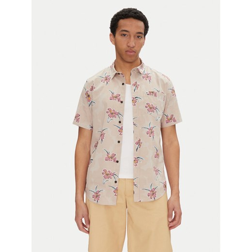 Quiksilver Koszula Apero Classic EQYWT04605 Beżowy Regular Fit ze sklepu MODIVO w kategorii Koszule męskie - zdjęcie 182600887