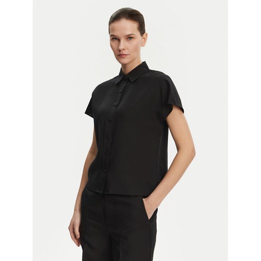 Calvin Klein Koszula K20K208322 Czarny Regular Fit ze sklepu MODIVO w kategorii Koszule damskie - zdjęcie 182600898