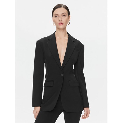 Pinko Marynarka Gastone 102344 A1BA Czarny Regular Fit ze sklepu MODIVO w kategorii Marynarki damskie - zdjęcie 182600915