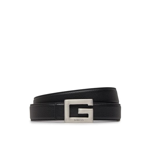 Guess Pasek Męski BMSLBO P4235 Czarny ze sklepu MODIVO w kategorii Paski męskie - zdjęcie 182600936
