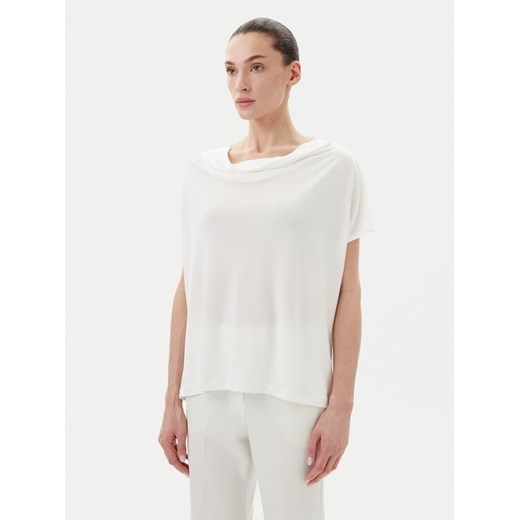 Bruuns Bazaar Bluzka Ginae BBW4362 Biały Regular Fit ze sklepu MODIVO w kategorii Bluzki damskie - zdjęcie 182600948