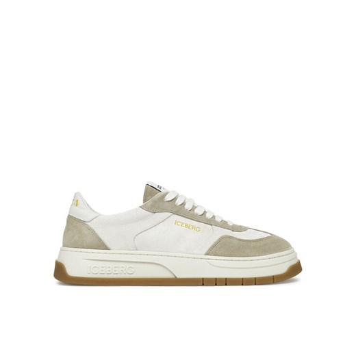 Iceberg Sneakersy IU17240C Écru ze sklepu MODIVO w kategorii Buty sportowe męskie - zdjęcie 182600976