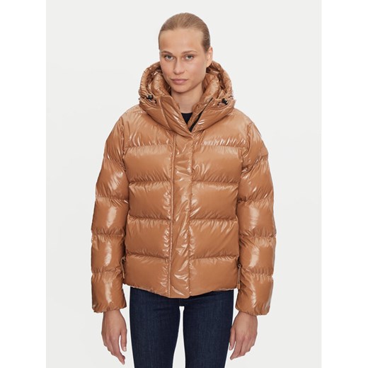 Napapijri Kurtka zimowa A-Glane W NP0A4HZ5W0B1 Brązowy Regular Fit ze sklepu MODIVO w kategorii Kurtki damskie - zdjęcie 182600985