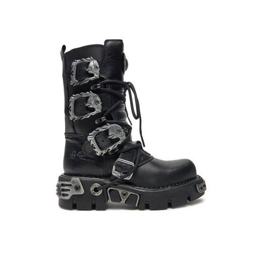 NEW ROCK Glany M-391-S1 Czarny ze sklepu MODIVO w kategorii Workery damskie - zdjęcie 182601009