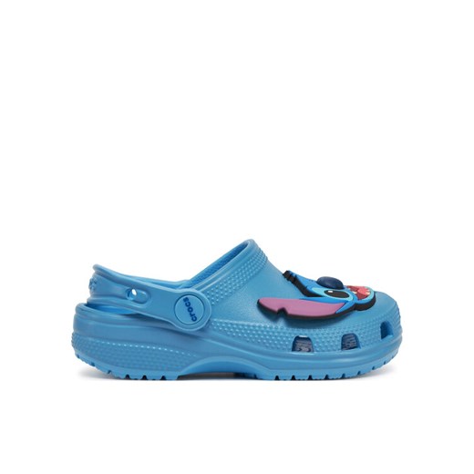 Crocs Klapki Stitch Classic Clog K 209464 Niebieski ze sklepu MODIVO w kategorii Klapki dziecięce - zdjęcie 182601059