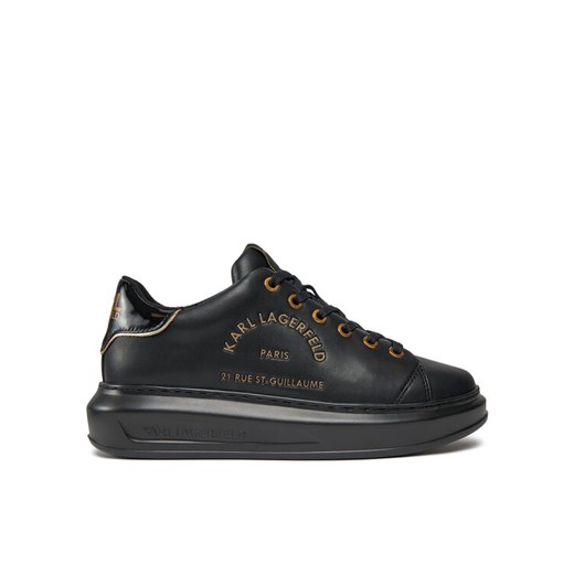 KARL LAGERFELD Sneakersy KL62539F Czarny ze sklepu MODIVO w kategorii Trampki damskie - zdjęcie 182601065