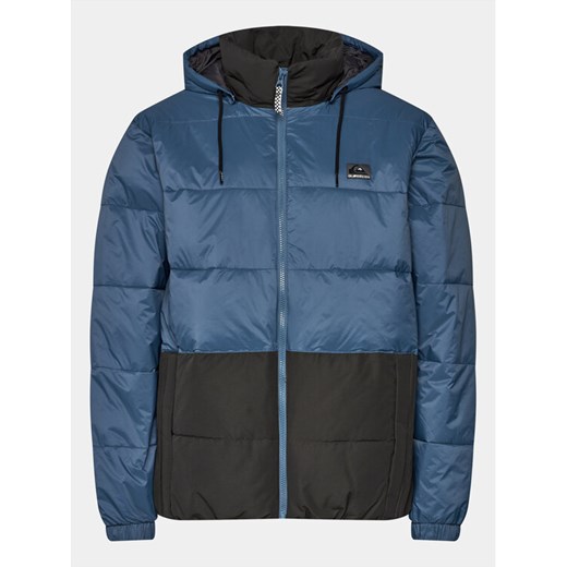 Quiksilver Kurtka puchowa Wolfs EQYJK03990 Niebieski Regular Fit ze sklepu MODIVO w kategorii Kurtki męskie - zdjęcie 182601148