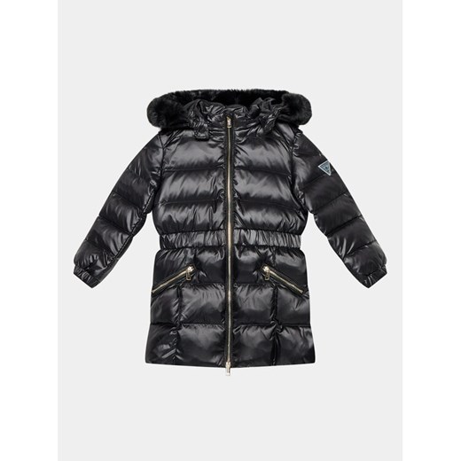 Guess Kurtka puchowa K3BL06 WB080 Czarny Regular Fit ze sklepu MODIVO w kategorii Kurtki dziewczęce - zdjęcie 182601239